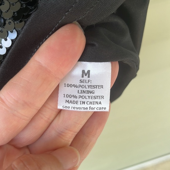 Perfect condition Gilli black sequence dress - Picture 5 of 12